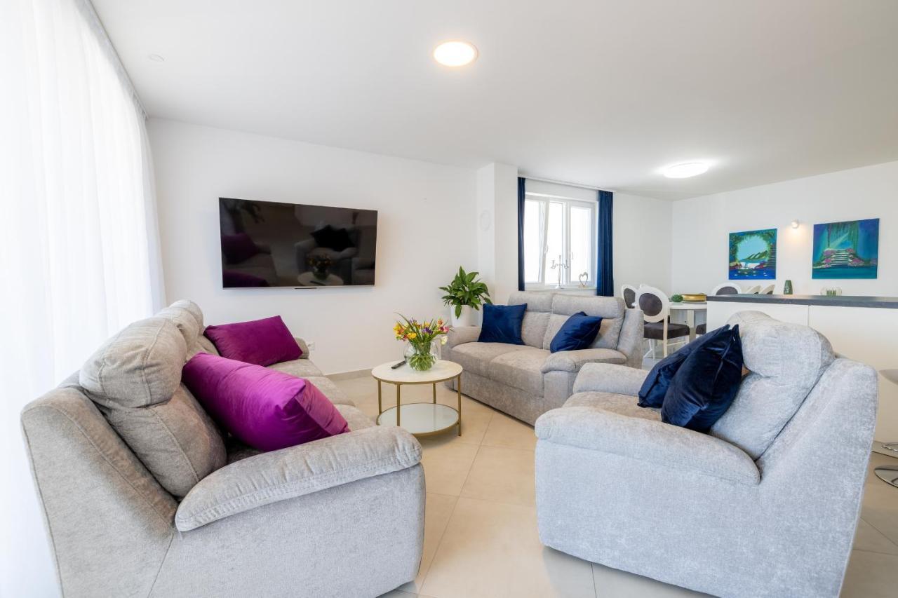 Villa Smaragd - Lapis - Luxury Apartment With Shared Pool Μακάρσκα Εξωτερικό φωτογραφία