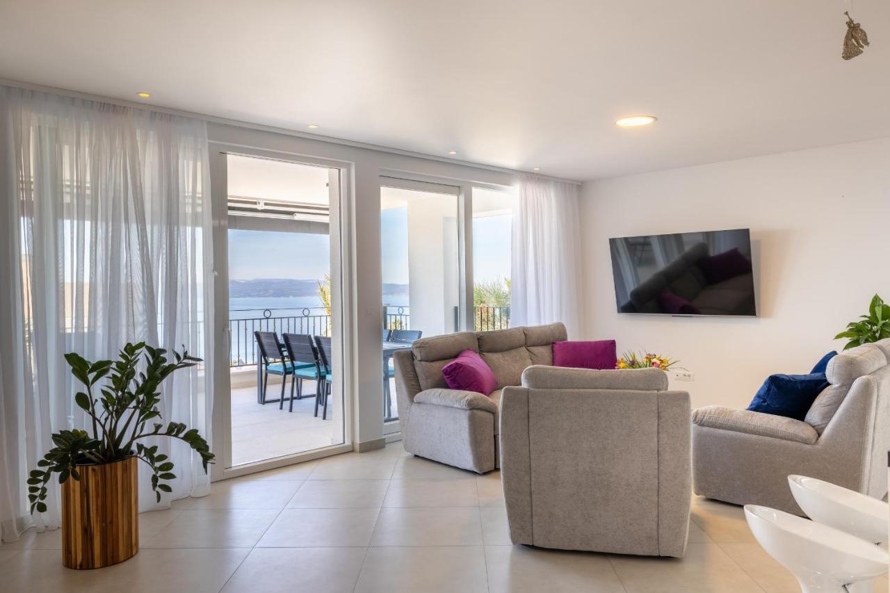 Villa Smaragd - Lapis - Luxury Apartment With Shared Pool Μακάρσκα Εξωτερικό φωτογραφία