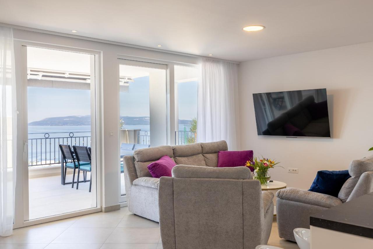 Villa Smaragd - Lapis - Luxury Apartment With Shared Pool Μακάρσκα Εξωτερικό φωτογραφία