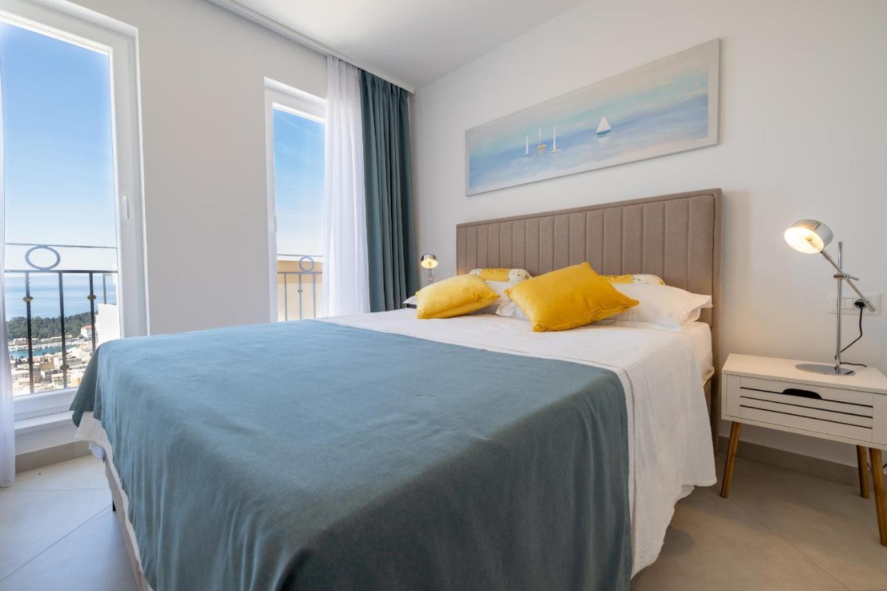 Villa Smaragd - Lapis - Luxury Apartment With Shared Pool Μακάρσκα Εξωτερικό φωτογραφία