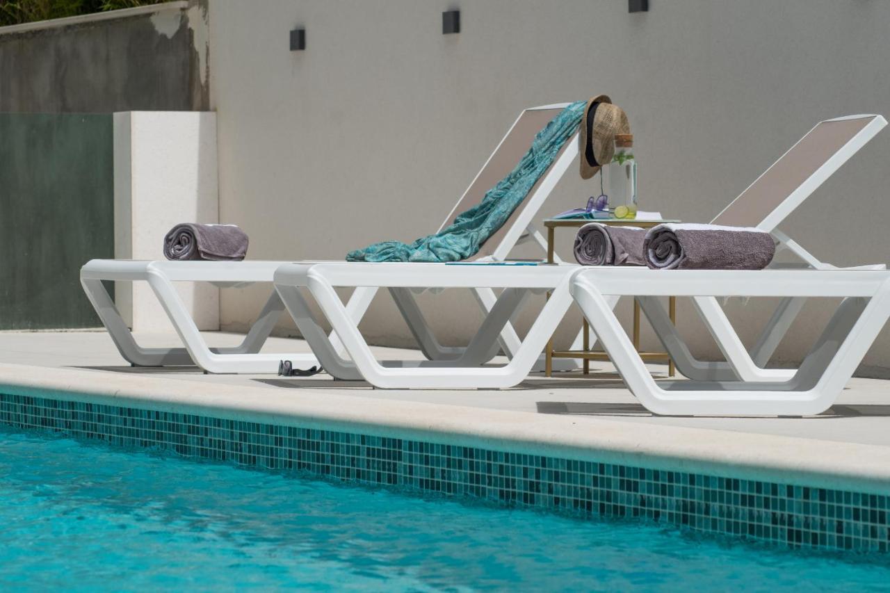Villa Smaragd - Lapis - Luxury Apartment With Shared Pool Μακάρσκα Εξωτερικό φωτογραφία