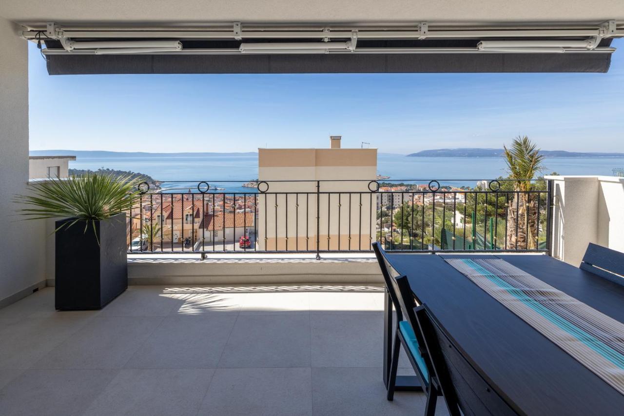 Villa Smaragd - Lapis - Luxury Apartment With Shared Pool Μακάρσκα Εξωτερικό φωτογραφία